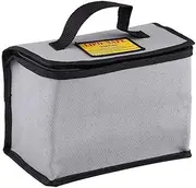 Fireproof LiPo Battery Safe Storage Bag – Explosion-Resistant Zipper Pouch with Handle for Charging Protection