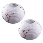 2x Floral Paper Lampshade Ceiling Light Pendant Lamp Shade Ball Lantern New Ty
