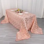 90x156 in Wavy Sequined Mesh Rectangle TABLECLOTH Party Events Home Decorations