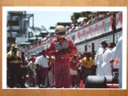 Ayrton Senna Memorial Poster F1 1988 Round 16 Australian Gp