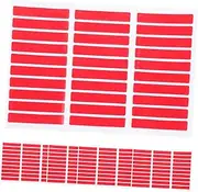 AUTSUPPL 5 Sheets Transparent Nail Art Tape Holders Double Sided Adhesive for Press Nail Display Easy to Use Compact Non Marking Tape Strips Personal Use
