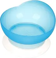 FRCOLOR Adaptive Bowl Suction Cup Silicone Handshake Bowl for Elderly Disabled