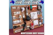 Sensory Toys Activity Board Educational Learning Toys Brain Games Preschool AU
