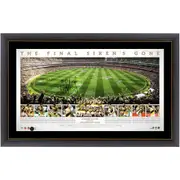 Richmond Tigers Dustin Martin The Final Sirens Gone Signed Print Framed