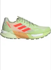 Mens adidas Terrex Agravic Ultra Trail Almost Lime 2022 new with box - size 10.5