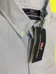 Vineyard Vines Men's Slim Fit Murray Shirt Size L Was $135 Light Blue