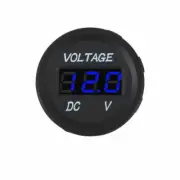 Voltage Display DC Meter 3-Digital Mini Voltmeter Wires LED 6-30V Panel Tester