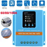 100A MPPT Solar Charge Controller 12V 24V 36V 48V For Lead-acid Lithium Battery