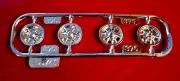 AMT 1966 Mustang GT Rally Wheels 1/25
