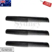 Salon Hair Combs Black Color Plastic Hairdressing Hair Setting Styling