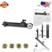 Lightweight M6 Rosette Arm with Quick-Adjust NATO Rail for Video Equipment