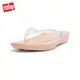 【FitFlop】iQUSHION TRANSPARENT FLIP-FLOPS透明輕量人體工學夾腳涼鞋-女(米色)