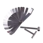 Motorcycle Engine Valve Screw Adjusting Spanner Tool + Metric Feeler Gauge Acc