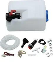 12V Universal Windshield Washer Pump Bottle Tank Kit Windscreen Washer Bottle