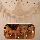 Stuffed Animals Net w/LED Star Light, 56 Inch Jumbo Toy Hammock Hanging