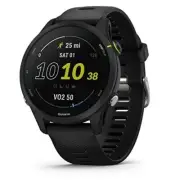 New Garmin Forerunner 255 Music Unisex Smartwatch - Black (010-02641-20)