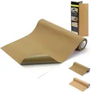 Self Adhesive Backed Cork Roll, Natural Cork Drawer Shelf Liner for Crafters, Co