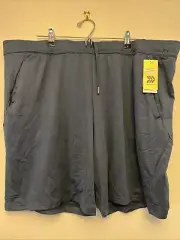 All in men’s training shorts, XXL, blue NWT