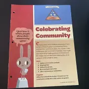 Girl Scout Brownie Celebrating Community Badge Earning Booklet Manual