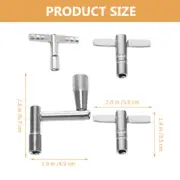 4 Pcs Drum Keys Tuning Tool Adjustment Percussion Instrument Accessories