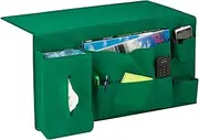Honey-Can-Do SFT-03926 Bedside Caddy, Green, Green, 21.5-Inches L x 23.5-Inches W x .10-Inches H