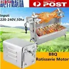 Stainless Steel Electric BBQ Spit Motor Rotisserie Roaster Chicken 240V 70KGF.CM