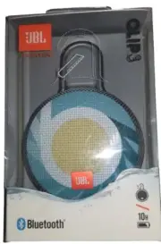 JBL Clip On 3 Portable Wireless Speaker Waterproof Small Bluetooth 10hr Playtime