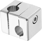 GLEAVI Stainless Steel Square Cross Clamp Holder for Laboratory Use and Easy to Assemble Safe Design Smooth Edges Clamping Experiments