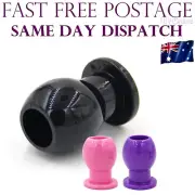 Butt Plug Douche Enema Anal Dilator Hollow Anal Plug Sex Toys For Women Men NEW