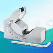 NEW Toolmaker Gauge Micro Adjustable 0°-60° Angle V Block Milling Setupwith Box