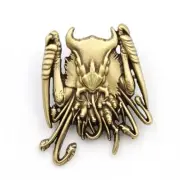 Tyranid Artifact Badge Pin-NIB-OOP-Genestealer Cult-Golden-Koyo-Warhammer 40k