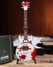 Zacky Vengeance - Axe Heaven Zacky Vengeance Avenged Sevenfold White Schecter Cu