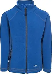 [TRESPASS] Kids Bunker Warm Fleece Jacket 220gsm for Children/Kids/Girls/Boys/Toddlers Ages 2-12 for Walking/Hiking/Trekking/Camping/Outdoor/Snowsports/Skiing/Snowboarding
