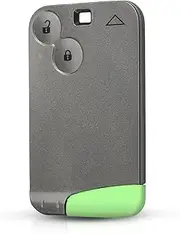 FLJKCT Car Key Shell Replacement 2 Button Remote Key Protective Shell,for Renault Laguna