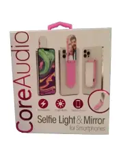 Premier Rechargeable Stick-On Selfie Light Pink and White