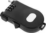 Digit Password Retractable Cable Lock Keyless Theft Combination Lock for Electric Bikes Helmets Luggage More User Friendly Design for Secure Travel Protection