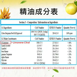 【Warm】滿1件下殺83折 ˋ售價已折ˊ 單方純精油100ml-佛手柑 森林浴系列