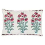 John Robshaw Flower Bouquet Kidney Pillow