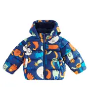 [Stella McCartney Kids] Stella McCartney Kids Printed puffer jacket M 6 multicoloured