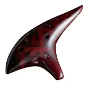 12 Hole Ceramic Ocarinas with Protective Bag Alto C Tone Professional Ocarina In
