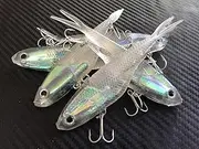 Generic 4X Trans Mullet Transam Lures Soft Vibe Fishing Jacks Thready Lures Barra Jew