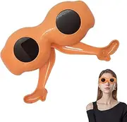 [Generic] Prank Glasses - Adult Silly Sunglasses,Hilarious Gag Sunglasses, Novelty Leg and Buttocks Sunglasses, Quirky Hilarious Joke Sun Glasses for Festival Adults Holiday