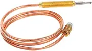 GANAZONO Fireplace Thermocouple Protector Fire Pit Replacement Parts Thermocouple for Fireplace Thermocouple for Water Thermocouple for Fireplace Golden Copper