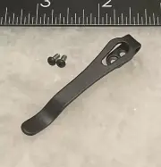 Black Titanium Deep Carry Pocket Clip For Kershaw 7500BLK 7550BLK 7650BLK Knife