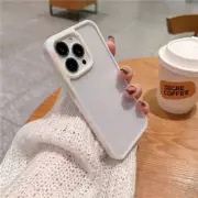 Colorful gradient laser bumper clear shockproof case for iphone 13 pro