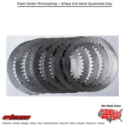 "PLATES KIT-STEEL 7 PLATES" Kawasaki Suzuki KLX400R DR-Z400S DR-Z400E DR-Z400