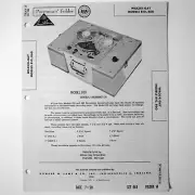 Wilcox Gay Models 810 860 Open Reel Tape Deck - SAMS Photofact ™ 1959 - New