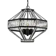 Zofio Symmetrical Crystal Pendant Light
