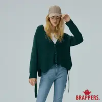 在飛比找momo購物網優惠-【BRAPPERS】女款 圈圈紗造型開襟衫(綠)