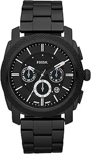 [FOSSIL] Men's Machine Stainless Steel Case Quartz Chronograph Watch